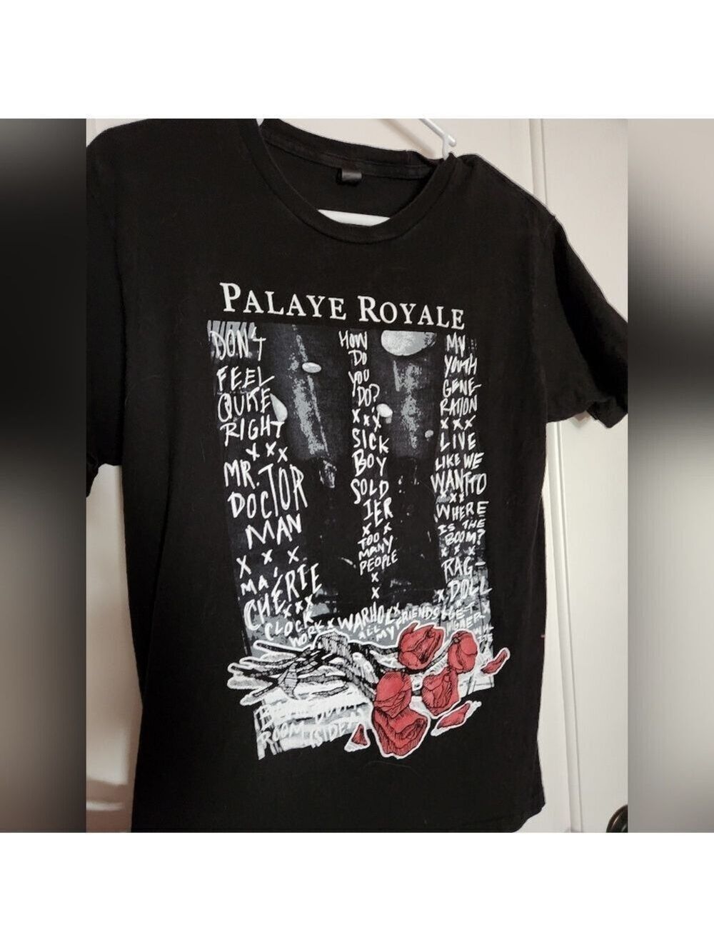 Palaye royale boom boom side a and b songs tshirt